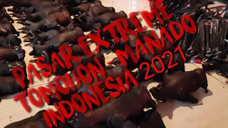 Pasar Ekstrim Tomohon Manado Indonesia 2021