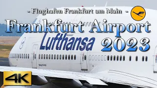 【4K】Special !! Ultra-HD 2.5Hour!! in Frankfurt Airport 2023 the Amazing Airport Spotting