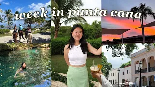 PUNTA CANA VLOG 2023 || ocean el faro, excursions, santo domingo, swimming horses, & snorkeling!