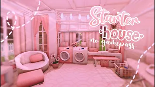 Minami Oroi Bloxburg Speedbuild and Tour   No Gamepass Blush Starter House - June 13 2021