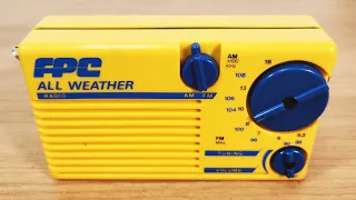VINTAGE FPC ALL WEATHER AM FM RADIO FOR BIKES