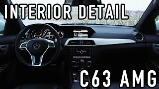 Interior Deep Clean on a W204 Mercedes-Benz C63 AMG | ASMR Detailing