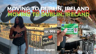Travel Episode 3 | Black in Ireland | MOVING TO IRELAND ALONE🍀 | ORIENTATION, BUMBLE DATE, ROOFTOP