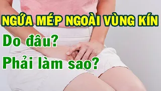 Ngứa mép ngoài vùng kín vì sao, bôi thuốc gì, phải làm gì?