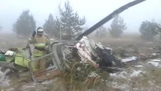 Разбился вертолет в Татарстане