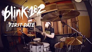 Blink 182 - First Date (drum cover by Vicky Fates)