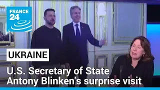 Antony Blinken in surprise visit to Ukraine as a demonstration of US "unwavering support"