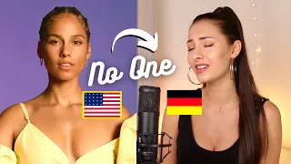 No One - Alicia Keys auf DEUTSCH 😱 🇩🇪 | Jamie Roseanne Cover