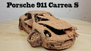 Restoration Abandoned Porsche 911 S Model Car