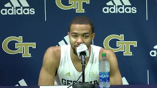 GT Basketball - Michael Devoe/Kyle Sturdivant postgame Virginia Tech, February 23, 2022