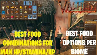 Valheim - Best Food Combos For Max Stats & Food Options Per Biome