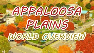 MY FAVORITE WORLD JUST GOT BETTER!! Appaloosa Plains The Sims 3 World Overview