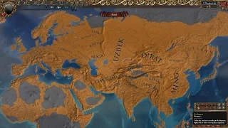 EU4 Timelapse: Flat Development and No Lucky Nations