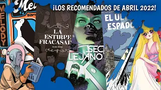 Recomendaciones de #cómic abril 2022 ⭐ Universal Comics