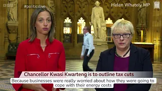 Helen on BBC Politics Live talking about the Plan for Growth