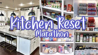 KITCHEN RESET MARATHON / MASSIVE KITCHEN DECLUTTER AND ORGANIZE / PANTRY ORGANIZATION