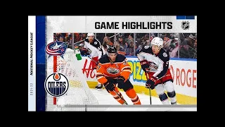 Columbus Blue Jackets vs Edmonton Oilers | December 16, 2021 | Game Highlights | NHL Regular Season