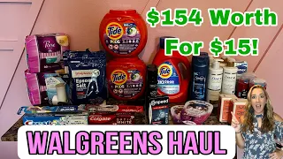 Walgreens Haul - $154 Worth for $15! 7/31-8/6/22 Tons of Curbside Deals!