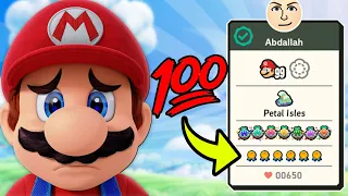 100% Completion Rewards for Super Mario Bros Wonder!