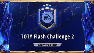 FIFA 22 TOTY FLASH CHALLENGE 2 SBC! (CHEAPEST SOLUTION - NO LOYALTY)