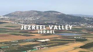 Panorama of the Jezreel Valley 2023 עמק יזרעאל ישראל