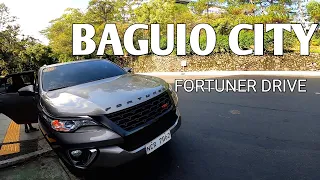 BAGUIO CITY l POV DRIVE- FORTUNER VLOG