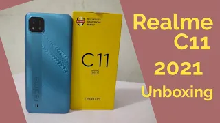 Realme C11 2021 Edition Blue Colour Unboxing