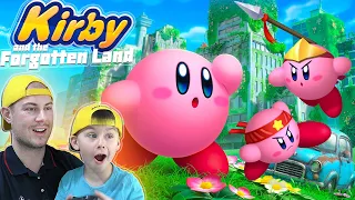 ПРИКЛЮЧЕНИЯ Kirby and the forgotten land | ИГРА КИРБИ ПРОХОЖДЕНИЕ НА РУССКОМ | Егор Играет -ИГРАЗАВР