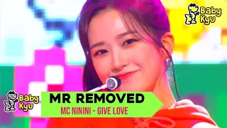 [MR REMOVED] MC Special Stage - Give Love(원곡: AKMU) INKIGAYO 20210307