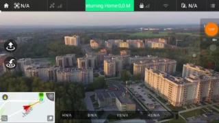 DJI phantom 3 SE Телеметрия полета на 2 км. Полная версия. Экстренный возврат домой! Краш?