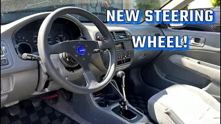 New Momo Monte Carlo Steering Wheel Upgrade/ Install!