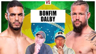 UFC Sao Paulo: Gabriel Bonfim vs. Nicolas Dalby Prediction, Bets & DraftKings