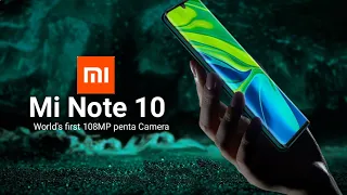 Mi Note 10 - First look | 108MP Penta Camera, SD 730G, World's First 108MP Smartphone🔥