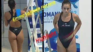 Women's Diving | Emma Larcada Herrera | Beautiful Spanish diver | 2022 European Diving Champs