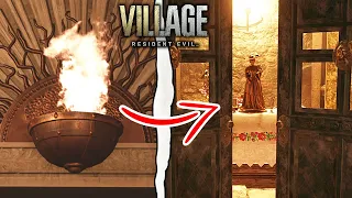 Resident Evil 8 Village - What Happens if You Light Lady Dimitrescu's Torches in Her Secret Lair?
