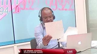 LE GRAND JOURNAL #RFM 12H  AVEC SOULEYMANE NIANG & LA RÉDACTION - 18 MAI 2021