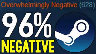 96% NEGATIVE Steam Reviews - A Steam Game DISASTER