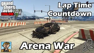 Fastest Arena War Vehicles - GTA 5 Best Fully Upgraded Cars Lap Time Countdown