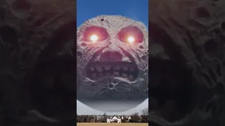 Majora's Mask Lunar Moon Crash CAUGHT ON CAMERA