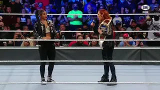 Bianca Belair confronta y ataca a Becky Lynch antes de Extreme Rules - Smackdown 24/09/2021 Español
