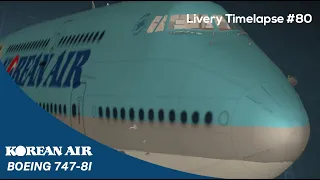 RFS Livery Timelapse - 748I Korean Air