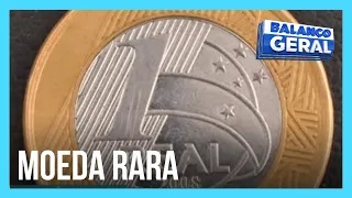 Moedas de um real podem valer R$ 8 mil