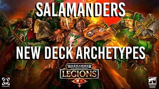 NEW SALAMANDER DECKS IN TOP 10! Event & Ladder Gameplay || The Horus Heresy: Legions