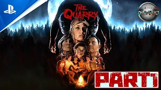 The Quarry PS4 Pro Gameplay Part1 FULL GAME (No Commentary)