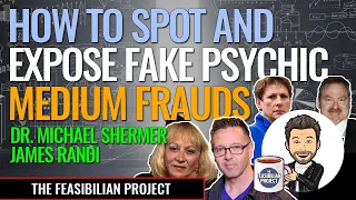 How to Spot and Expose Fake Psychic Medium Frauds - James Randi - Dr. Michael Shermer