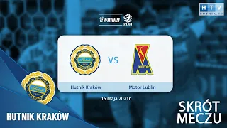 Skrót meczu: Hutnik Kraków - Motor Lublin (eWinner 2.Liga - sezon 2020/21)