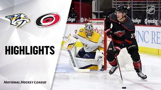 Predators @ Hurricanes 3/9/21 | NHL Highlights