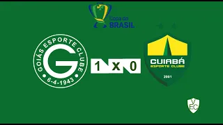 GOL GOIÁS 1 X 0 CUIABÁ COPA DO BRASIL 2024 ))))NARRAÇÃO((((