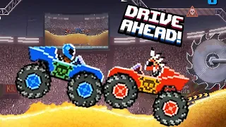 ХОТ ВИЛС DRIVE AHEAD СОРЕВНОВАНИЕ БИТВА ВЕСЕЛЫХ МАШИНОК   КТО ПОБЕДИТ ¦ БИТВА МАШИНОК HOT WHEELS