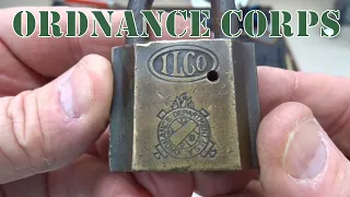(645) Antique Ordnance Corps Padlock